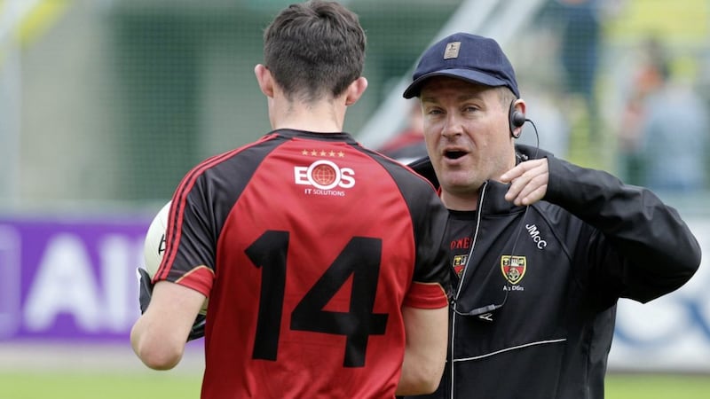 James McCartan has been reappointed as the Down minor manager for next year 