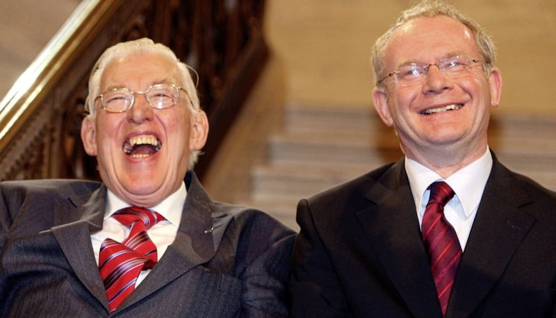 Former First Minister Ian Paisley and Deputy First Minister Martin McGuinness enjoyed a friendly working relationship 