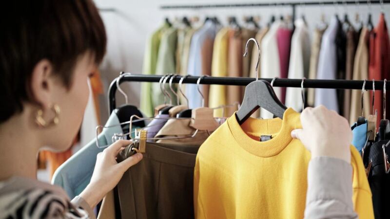 Clothing sales in the UK jumped more than 13 per cent in February, according to the ONS 