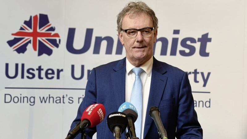 Ulster Unionist Mike Nesbitt last week announced he was to resign as leader. Picture by Hugh Russell 