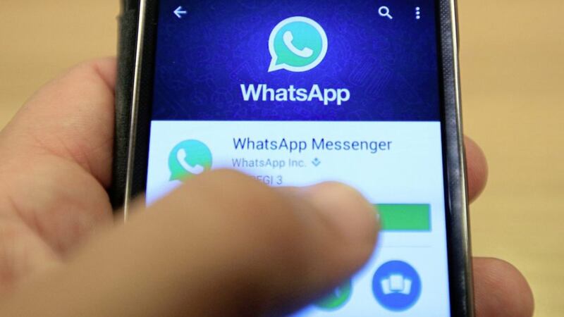 WhatsApp users were unable to access the service on Wednesday night. Picture by Jonathan Brady/PA Wire. 