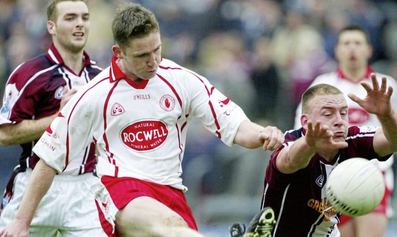 Mickey Coleman in action for Tyrone 