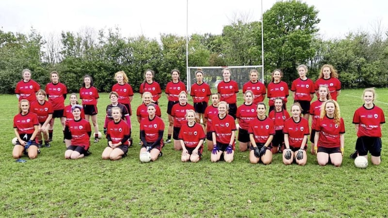 Holloway Gaels senior team ahead of the 2020 London Championship final. Pictures courtesy of Holloway Gaels. 