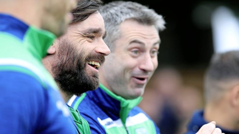 Rory Gallagher has emerged as the leading contender for the Derry football job - while Ryan McMenamin is set to succeed him as Fermanagh manager. 