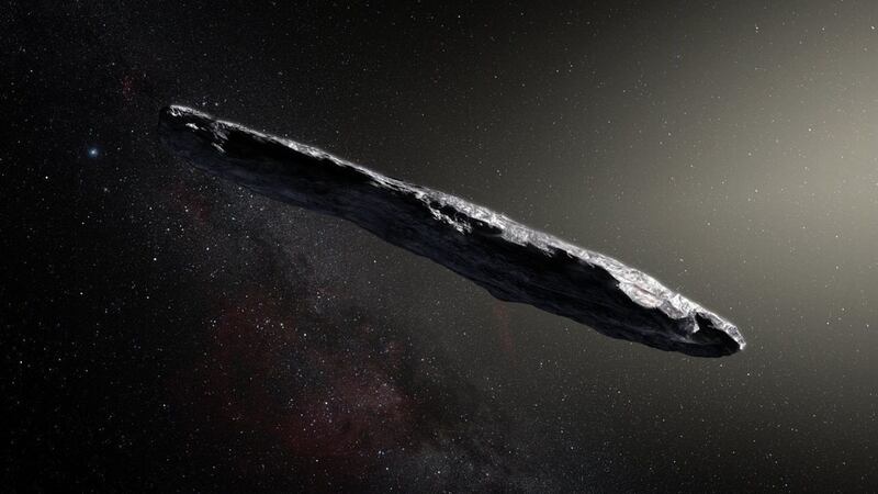 Astronomers from the University of Hawaii spotted “Oumuamua” in October.