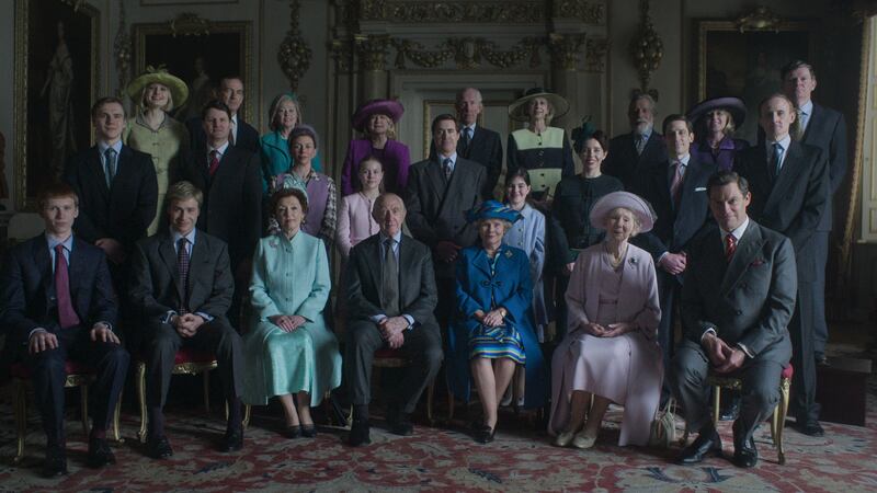 First-look images released by Netflix, from part two of the final season of the glossy royal show (Netflix/PA)