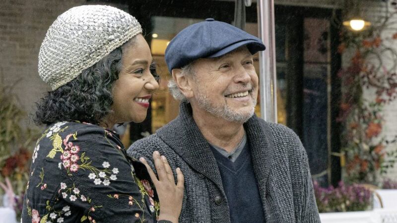 Here Today: Tiffany Haddish as Emma Payge and Billy Crystal as Charlie Burnz 
