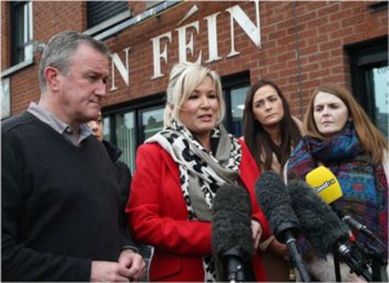 Speaking in Belfast today Sinn F&eacute;in vice president Michelle O'Neill responds to the allegations facing Mr Paisley over his luxury holiday to the Maldives