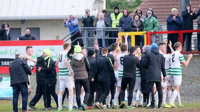 Lurgan Celtic's Irish Cup dream may be turning into a nightmare as they prepare for Saturday's semi-final against Linfield with no recognised goalkeeper