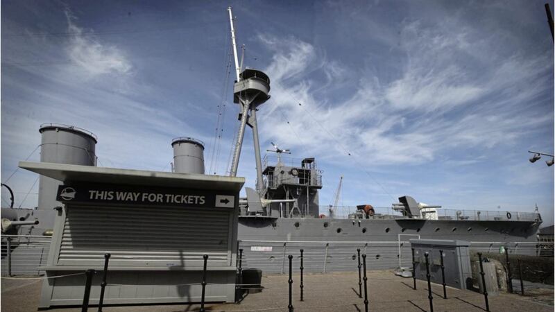 HMS Caroline faced a major loss of income after closing during lockdown. Picture by Hugh Russell