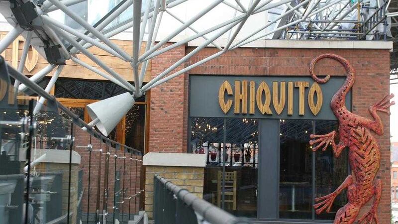 CLOSURE: The Chiquito diner in Victoria Square is just one of four Restaurant Group locations to close this year 