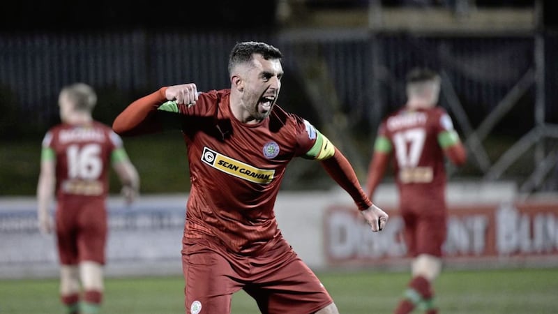 Joe Gormley is a doubt for tonight&#39;s Co Antrim Shield decider  