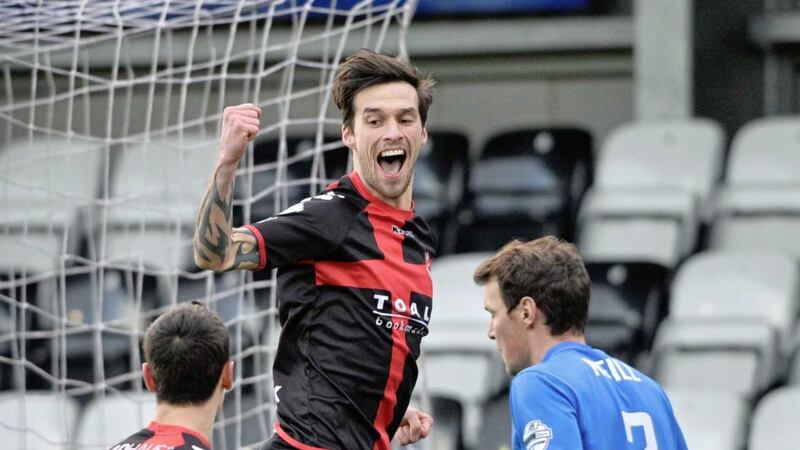 Crusaders&#39; Declan Caddell will miss today&#39;s clash with Linfield 