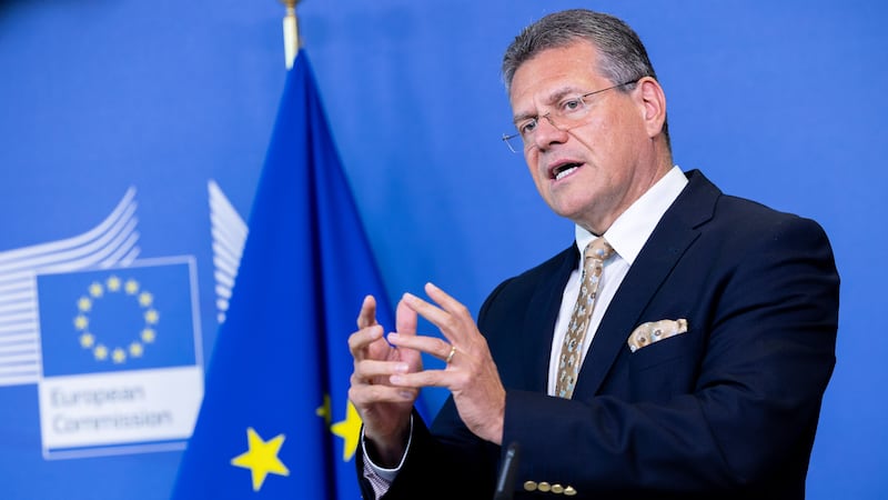European Commission vice-president Maros Sefcovic 
