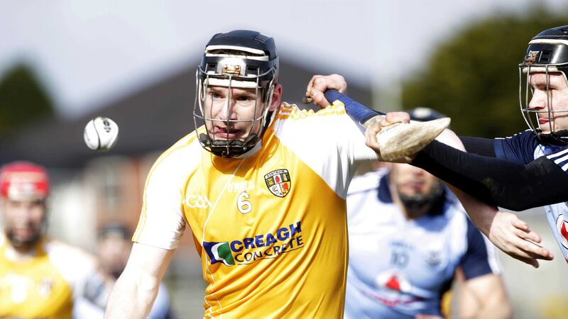 Ballycastle star Neal McAuley says there is no pressure on the McQuillan's ahead of the Antrim hurling final&nbsp;