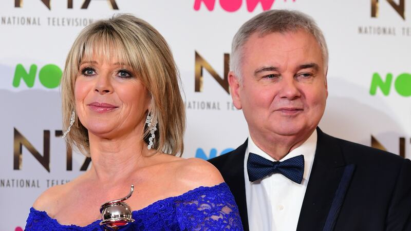 He appeared on the show with wife Ruth Langsford.