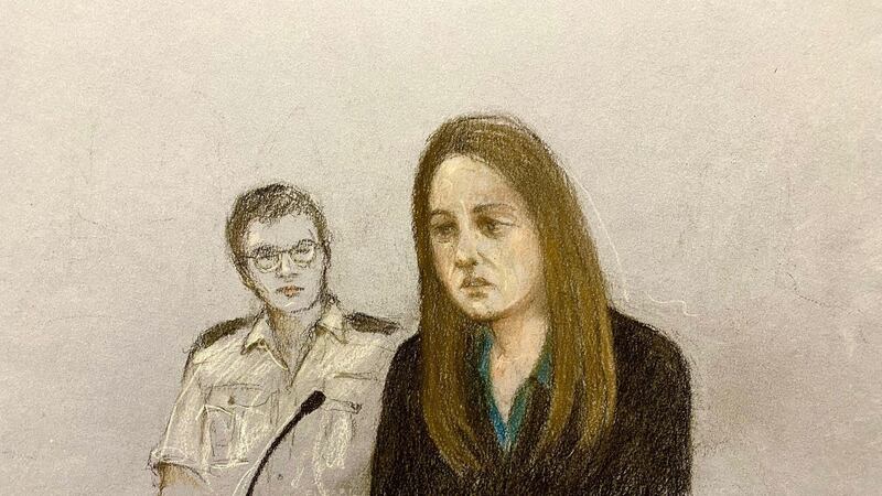 Lucy Letby went on trial at Manchester Crown Court accused of the murders of seven babies and the attempted murders of 10 others at the Countess of Chester Hospital (Elizabeth Cook/PA)