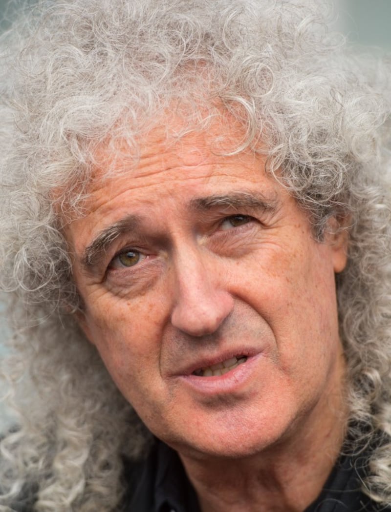 'Rock on': Queen guitarist Brian May thanked fans for voting for Bohemian Rhapsody in the Best of British poll
