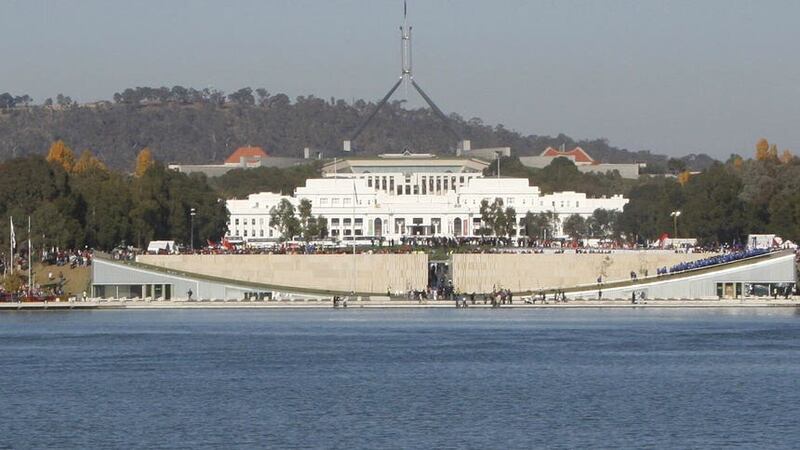 Australia’s Parliament passed legislation on Thursday to prevent Russia from building a new embassy near Parliament House (Rob Griffith/AP)