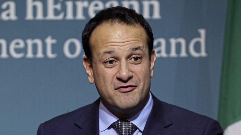 An Taoiseach Leo Varadkar during a press conference at Government Buildings in Dublin. Picture: Brian Lawless/PA Wire 