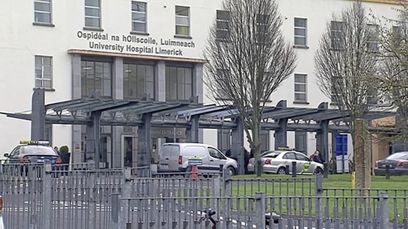 The little girl was taken to University Hospital Limerick 
