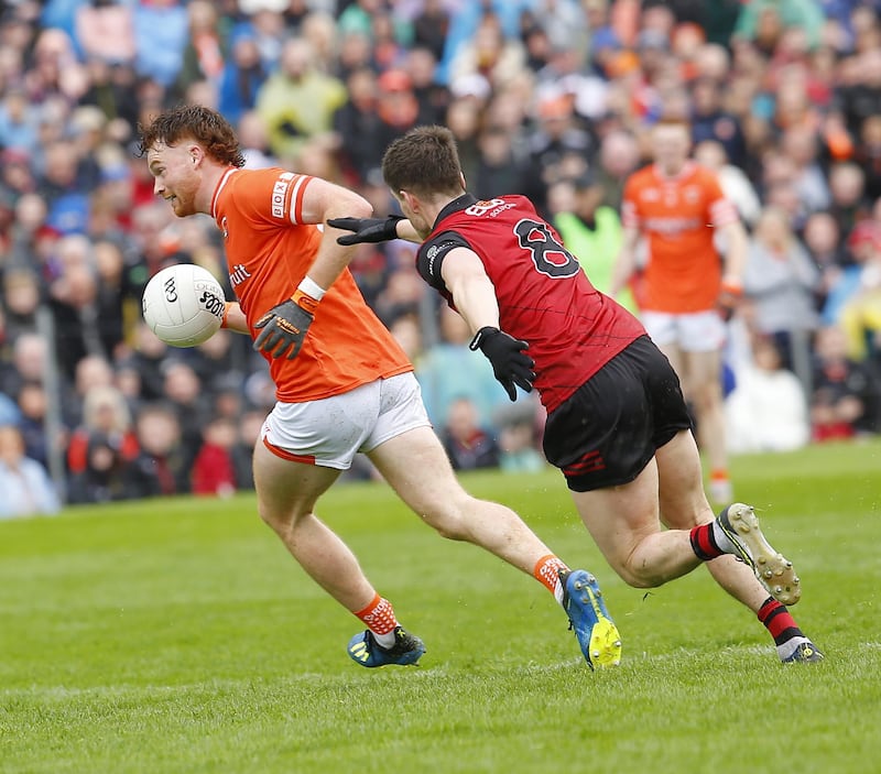 Armagh's IFLA title will go to either Culloville or Cullyhanna who will have county star Jason Duffy in their ranks