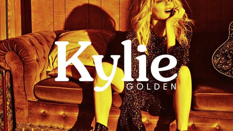 Kylie Minogue is touring her album Golden. Picture via BMG Records 