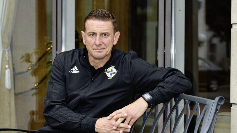 New Northern Ireland manager Ian Baraclough. Photo: Colm Lenaghan / Pacemaker Press 