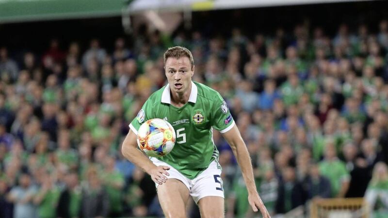 Jonny Evans won&#39;t feature for Northern Ireland against Romania in Bucharest tonight 