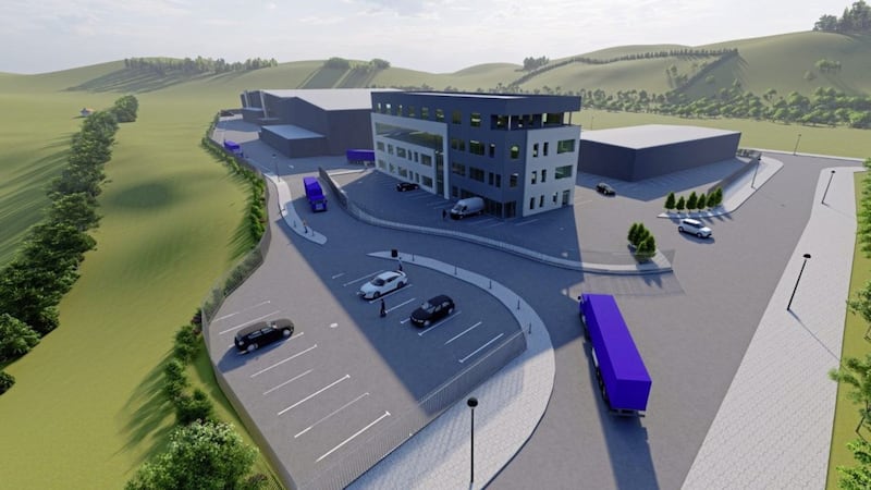 A visual the Circular Economy Resource Park proposed by Re-Gen Waste. The Newry firm said its plans to invest &pound;44m will create around 250 jobs in the next few years. 