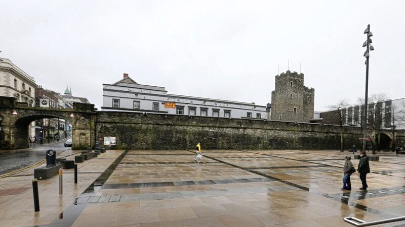 Guildhall Square in Derry. Picture by Margaret McLaughlin 