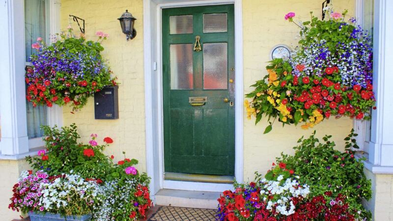 Paint your front door and fences to bring your garden up to a good standard 