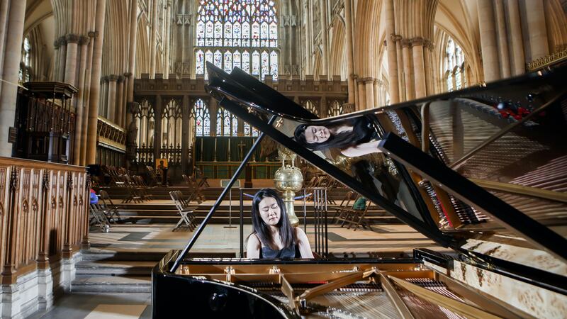 Ke Ma will play Debussy and Chopin at the famous cathedral on Thursday evening.