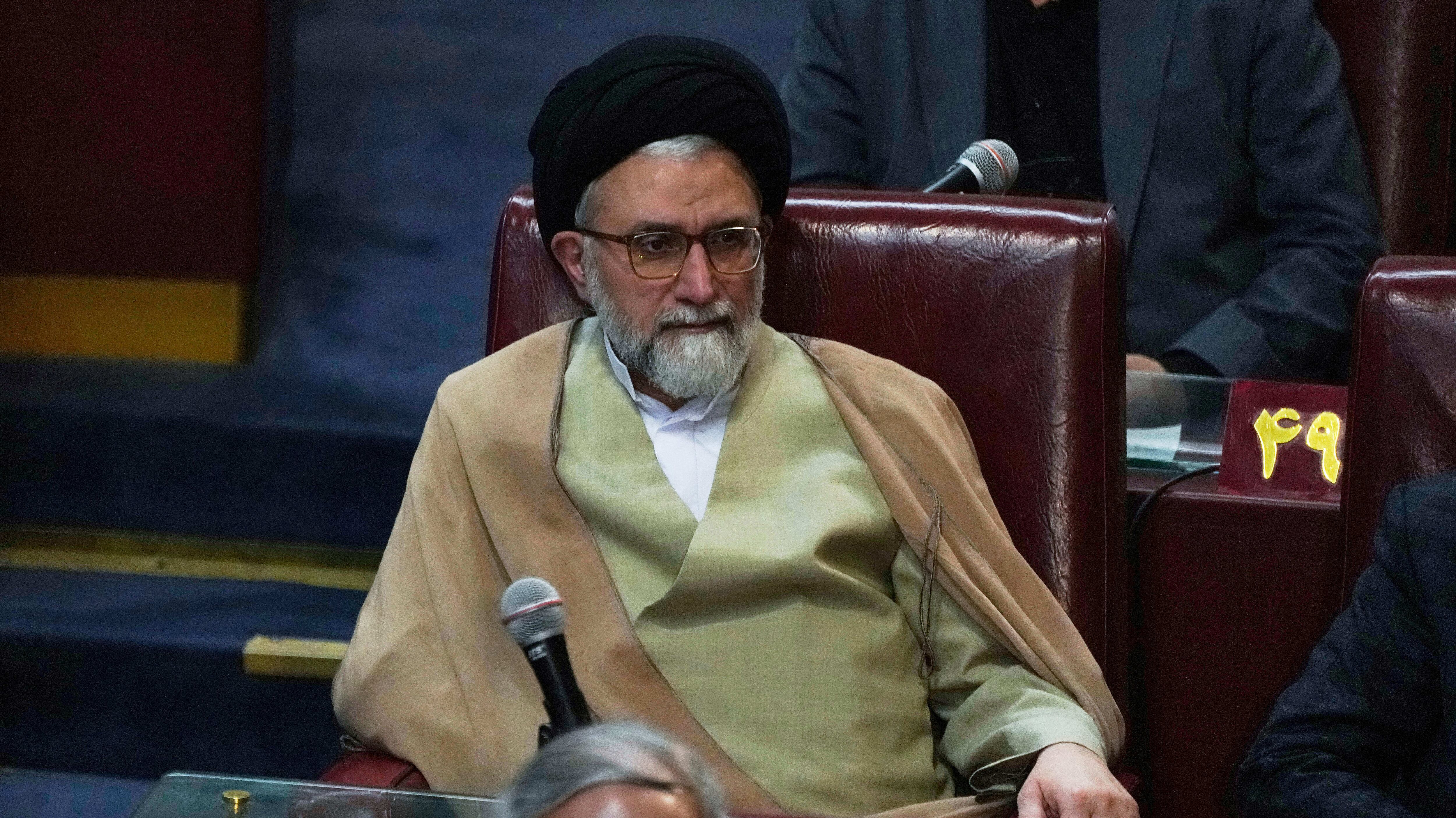 Iranian intelligence minister Esmail Khatib (Vahid Salemi/AP)