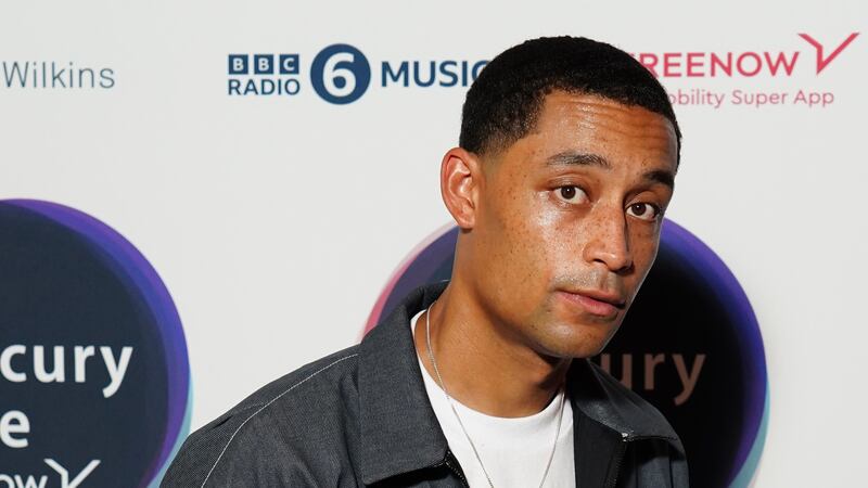Loyle Carner at the Mercury Prize 2023 awards show at the Eventim Apollo in London (Ian West/PA)