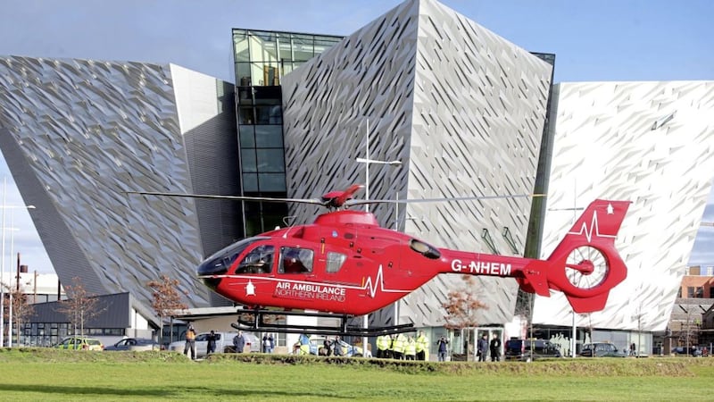 An air ambulance service for Northern Ireland is expected to be operational within three months. Picture by Jonathan Porter/Press Eye/Air Ambulance Northern Ireland/PA Wire 
