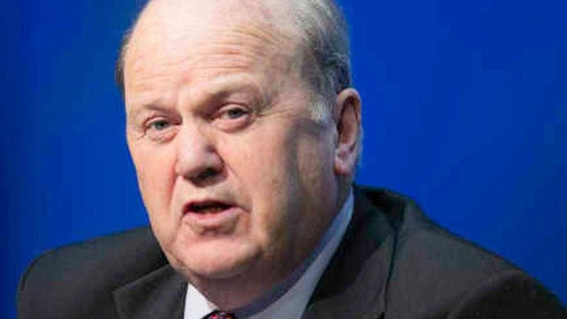 The Republic&#39;s finance minister Michael Noonan who discussed the sale of Nama&#39;s portfolio in September 2013  