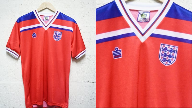 England's 1980 away kit