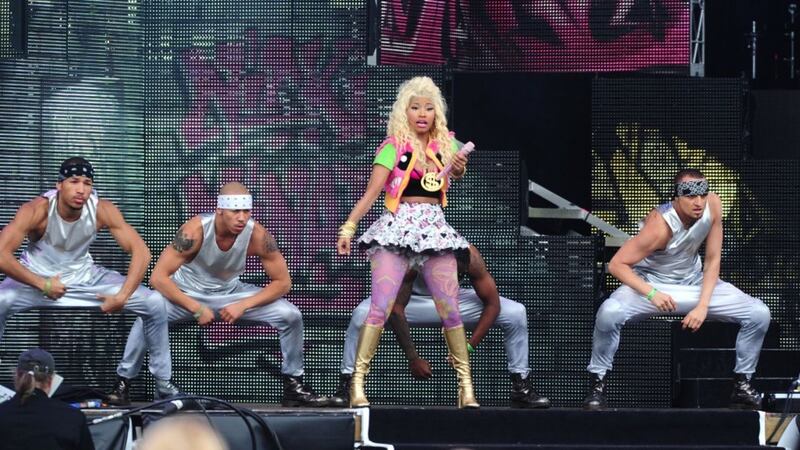 Rapper Nicki Minaj's LA mansion vandalised by burglars in £140,000 raid