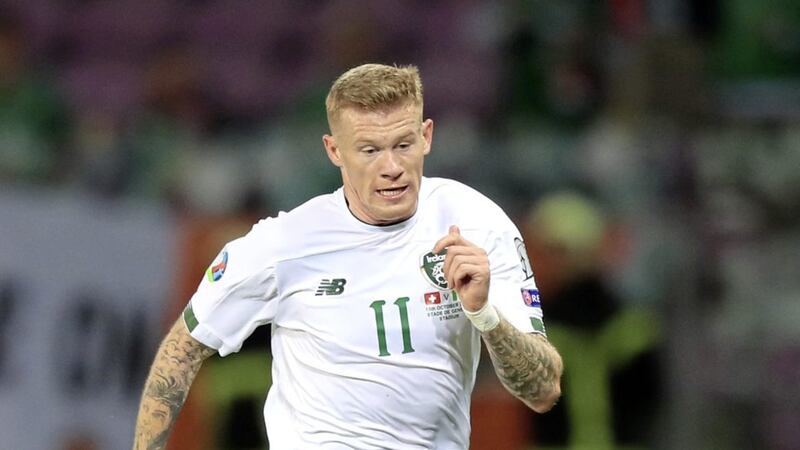 James McClean called for an end to anti-Irish abuse  
