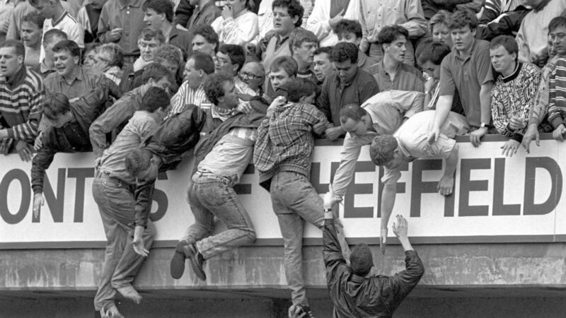 Overcrowding at Hillsborough during the FA Cup semi-final between Liverpool and Nottingham Forest on April 15 1989 led to the deaths of 96 people 