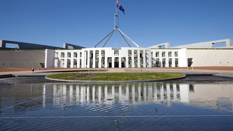 Australia&#39;s parliament in Canberra 