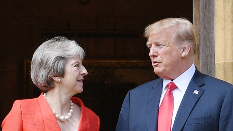 Donald Trump has previously talked up the possibility of a post-Brexit trade deal between the US and UK&nbsp;