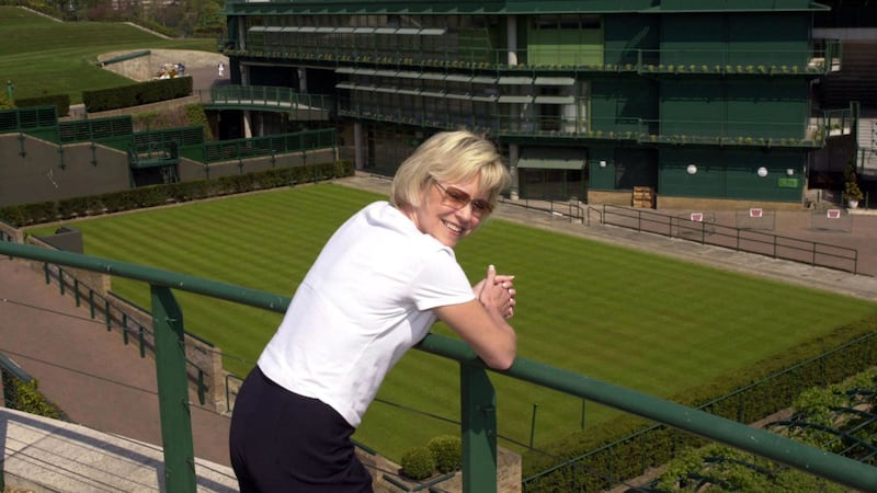 The TV presenter was the last British woman to win the French Open in 1976.