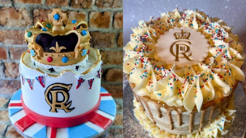 Cake business owners across the UK have made bespoke cakes to celebrate the coronation of Charles.