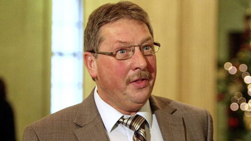 Sammy Wilson said the DUP would not accept a border in the Irish Sea. Picture by Paul Faith/PA Wire