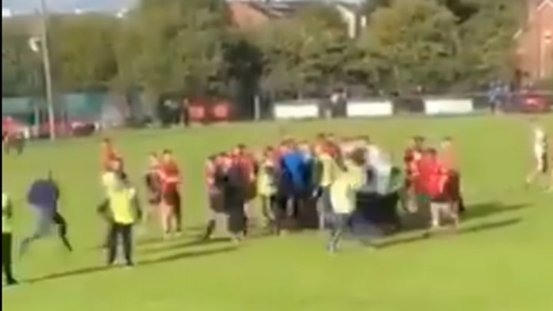 The altercation happened after a game between Greenlough and Ballinascreen&nbsp;