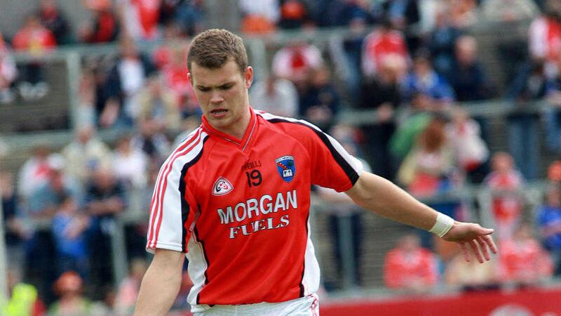 Armagh Harps full-forward Gareth Swift hit 0-12 of his side&#39;s scores  