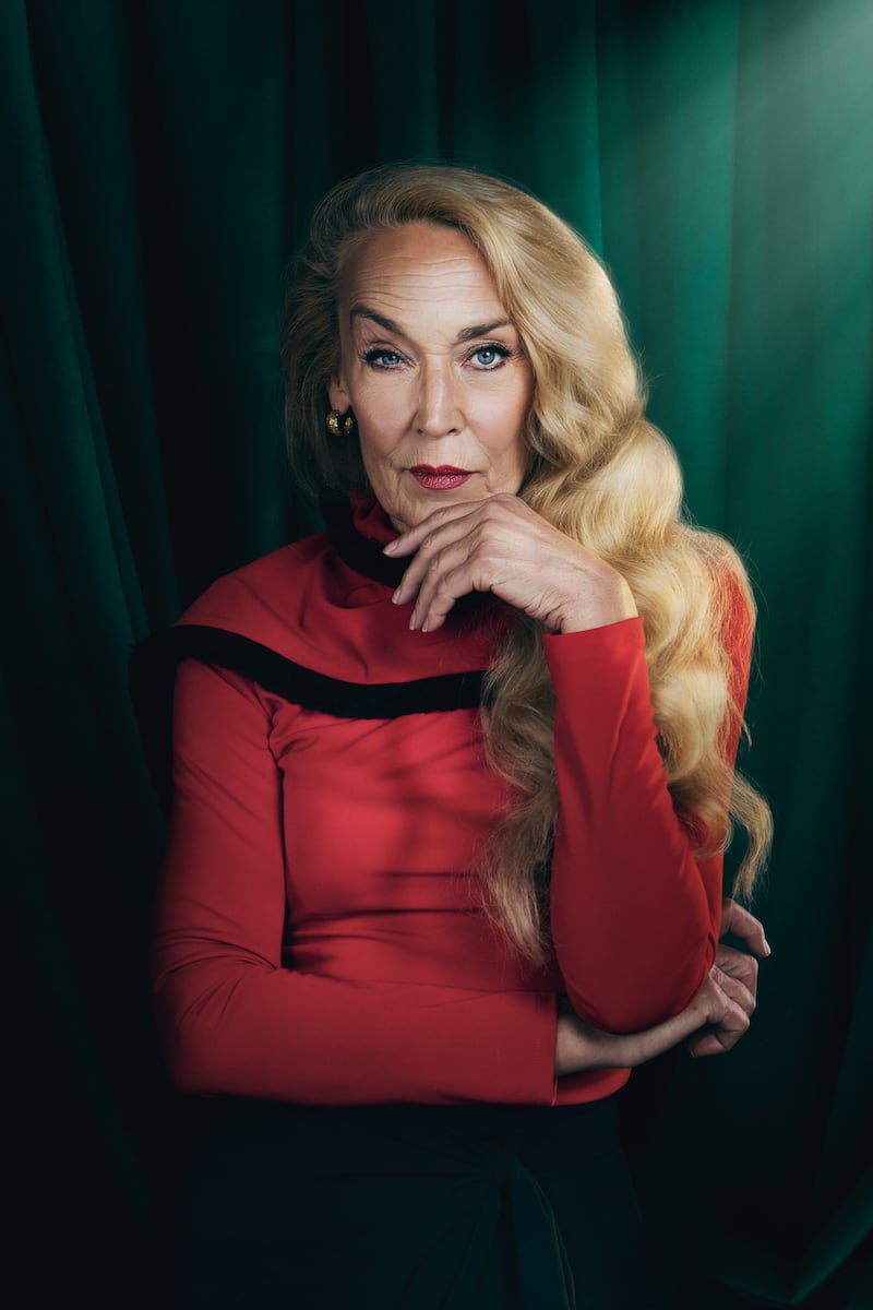 Jerry Hall who is a contestant in The Celebrity Traitors, which returns for its second series this evening