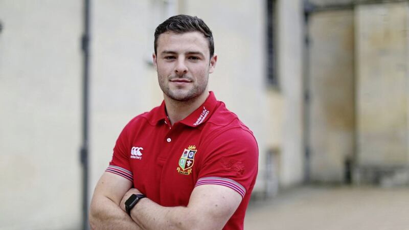 NO PAYNE NO GAIN: Ireland duo Robbie Henshaw and Jared Payne will team up for British and Irish Lions against Blues this morning 